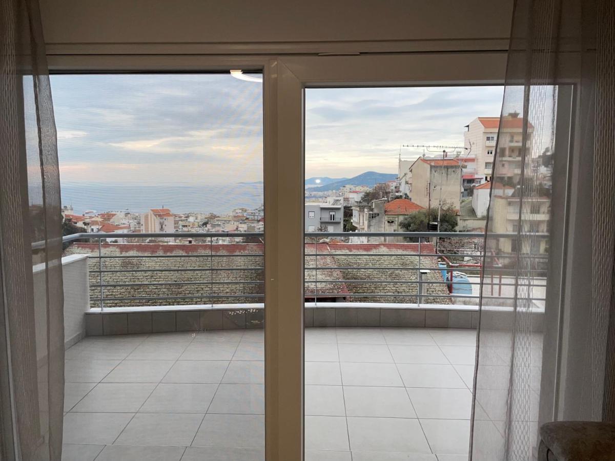 Lux Apartment & Stunning View Kavala Exteriör bild
